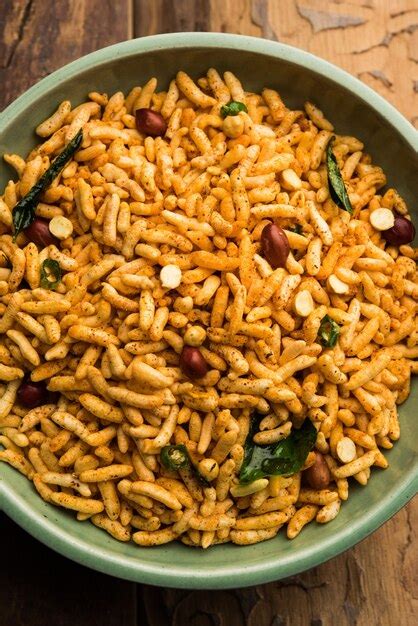 Premium Photo Puffed Rice Chivda Is A Savory And Spicy Bhel Item Made