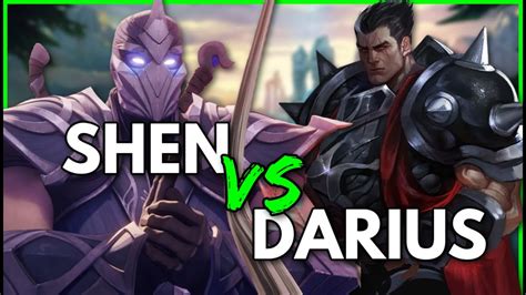 Classic Shen Vs Darius Season Gameplay Youtube