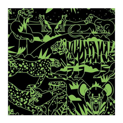 Predators Illuminated 500 Piece Glow in the Dark Puzzle – Mudpuppy