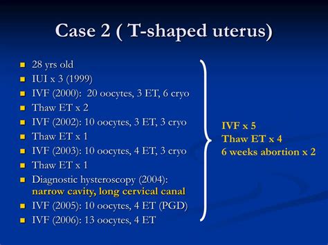 Ppt Hysteroscopic Section Of T Y Shaped Uterus Powerpoint