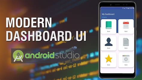 Membuat Modern Dashboard Ui Di Android Studio Youtube