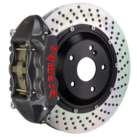 Brembo 2P1 9010AS Brake Kit GT S Series Drilled 380mm X 28mm 2