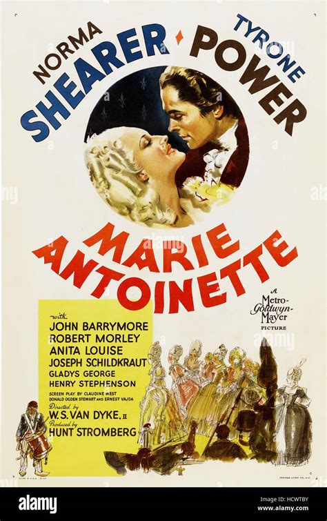 Marie Antoinette Norma Shearer Tyrone Power 1938 Stock Photo Alamy