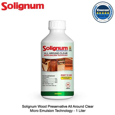 Solignum Wood Preservative All Around Clear Liters Az