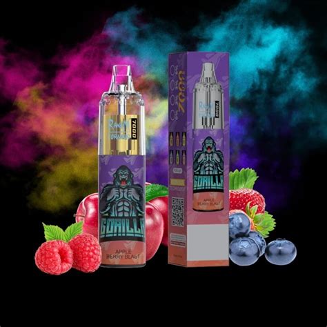 Blueberry Raspberry By RandM TORNADO Disposable Pod 7000 Puffs Si