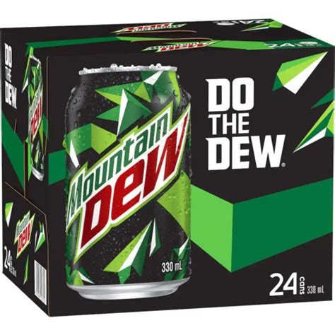 Mountain Dew Soft Drink Do The Dew Cans 24 Pack | Click & Collect ...