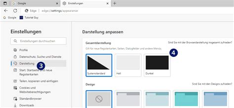 Dark Mode Edge Technikshavo Tutorials mit Qualität