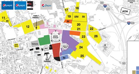 Penn State Stadium Map