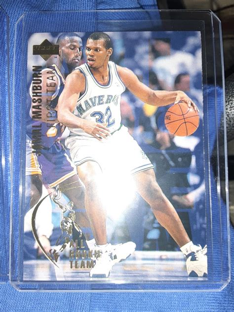 1994 Upper Deck Jamal Mashburn All Rookie Team 4 Dallas Mavericks RC