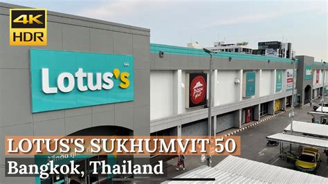 BANGKOK Lotus S On Nut Large Supermarket On Sukhumvit 50