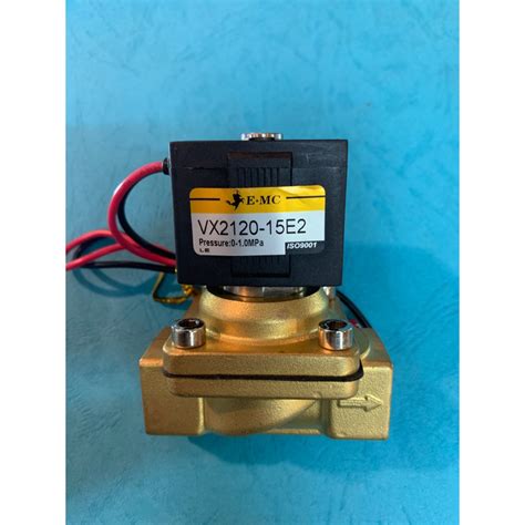 Jual Solenoid Valve Way Emc Vx Drat Inch Shopee Indonesia