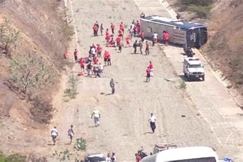 Volcó El Micro Que Trasladaba A Los Jugadores De Huracán En Venezuela El Litoral