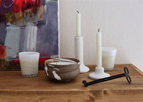 DIY Wood Wick Candles - A Beautiful Mess