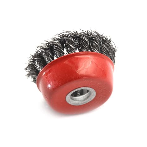 Mm Steel Wire Wheel Knotted Cup Brush Rotary Grandado