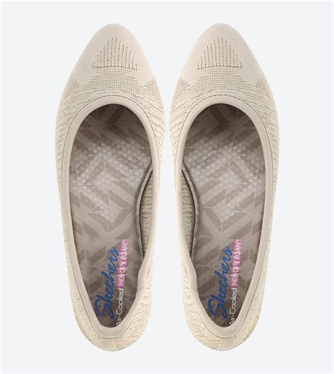 Buy Skechers Cleo Razz Dazz Ballerinas Nude In Nude 6thStreet Bahrain