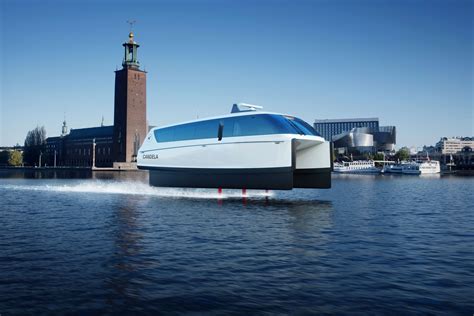 World S Fastest Electric Flying Ferry Candela P 12 To Become The