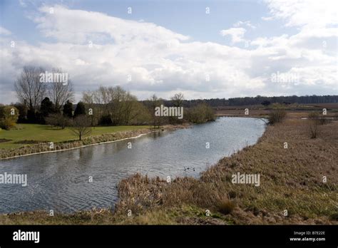 Hardwick Village And The Lake Weir In Clumber Park Nottinghamshire