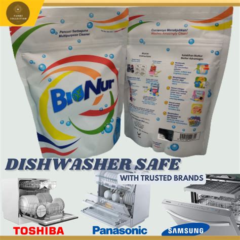 Dishwasher Detergent Powder Bionur Sirim Approved Safe Made In