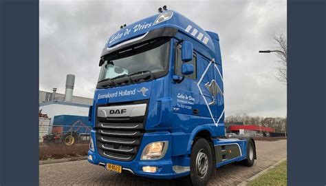 Transport Online Nieuwe DAF XF Voor Eelco De Vries Transport