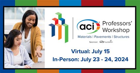 American Concrete Institute on LinkedIn: Registration for the American ...