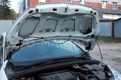 #85. Шумоизоляция капота. Мнение. — Peugeot 308 (1G), 1,6 л, 2010 года ...