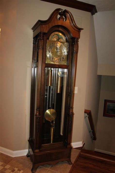 Auction Ohio Colonial Grandfather Clock