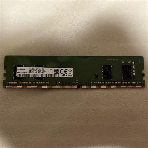 SAMSUNG M378A5244CB0-CRC PC4-2400T 4GB - メルカリ