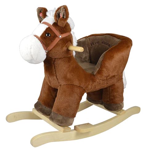 Plush Animal Ride On Rocking Toy | Pony