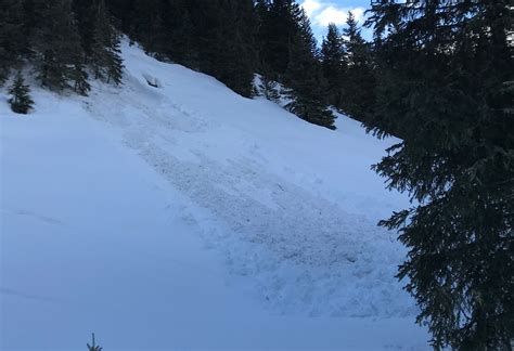 Natural Wet Slab Blackmore Gallatin National Forest Avalanche Center