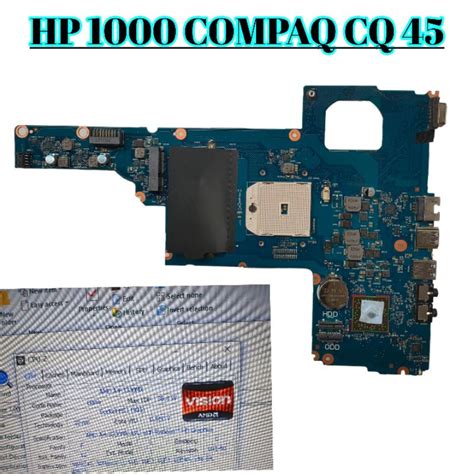 Jual Motherboard Mainboard Mobo HP 1000 COMPAQ CQ 45 AMD Code Name