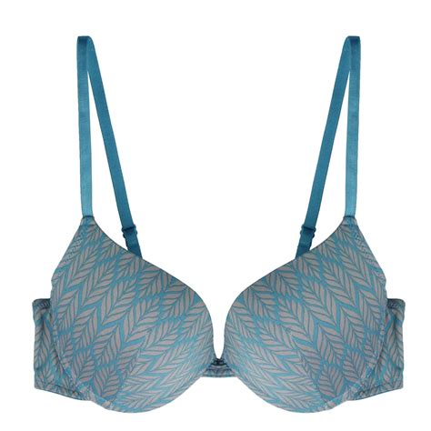 Mierside Padded Cotton Bra Hot Sexy Push Up Black Push Up Bralette With Lovely Printing In 32