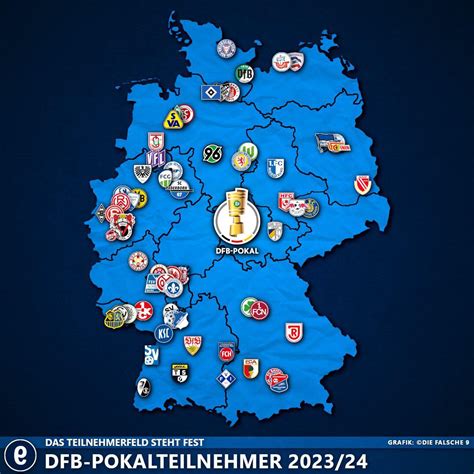 [diefalsche9] All DFB Pokal participants in the 2023/2024 season : r/soccer