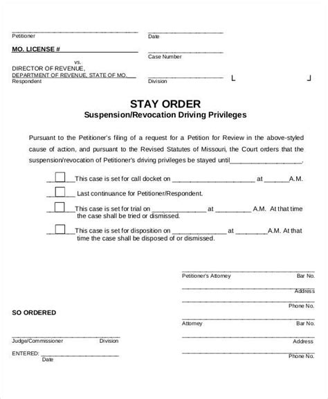 Free Petition Formats In Pdf Word