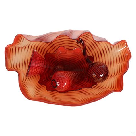 Sold At Auction Dale Patrick Chihuly Dale Chihuly Persian Seaform Art