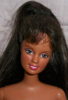 Jointed Brunette Teresa Wnba Nude Barbie Doll For Ooak E