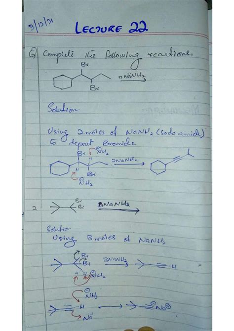 SOLUTION: Reactions of alkenes - Studypool