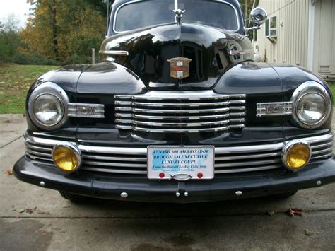 1947 Nash 600 Ambassador Broughham Executive Luxury Coupe Classic Nash Executive Luxury