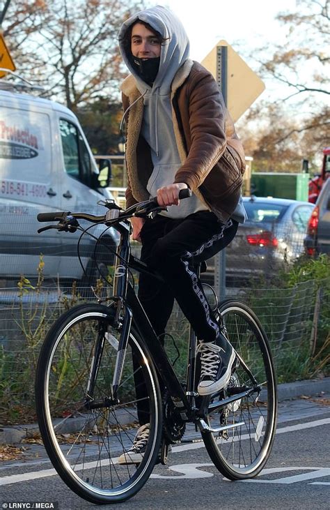 Timothee Chalamet Serves East Coast Vibes For Bike Ride In Nyc