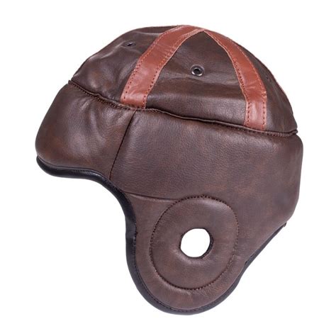 Vintage Leather Novelty Football Helmet | SLEG-301