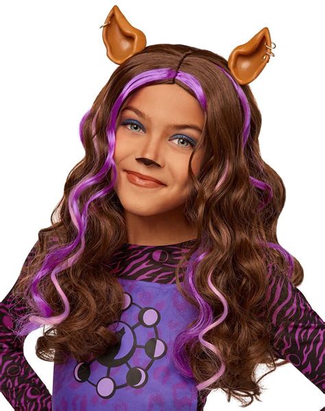 Halloween Wigs, Halloween Makeup, Wolf Makeup, Wolf Costume, Spencers ...