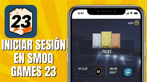 Cómo INICIAR SESIÓN En SMOQ GAMES 23 YouTube