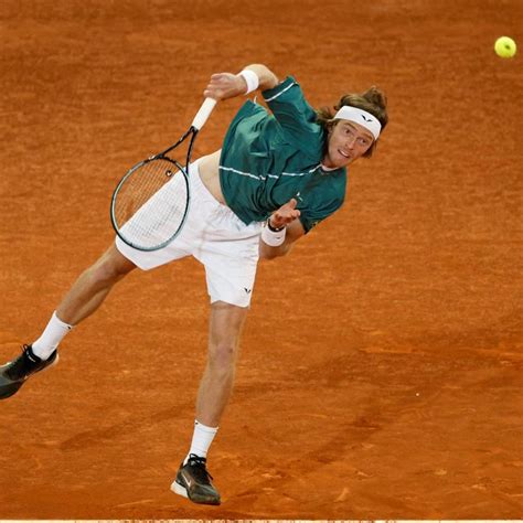 Tennis Madrid Rublev Peut S Appuyer Sur Un Service De Roi