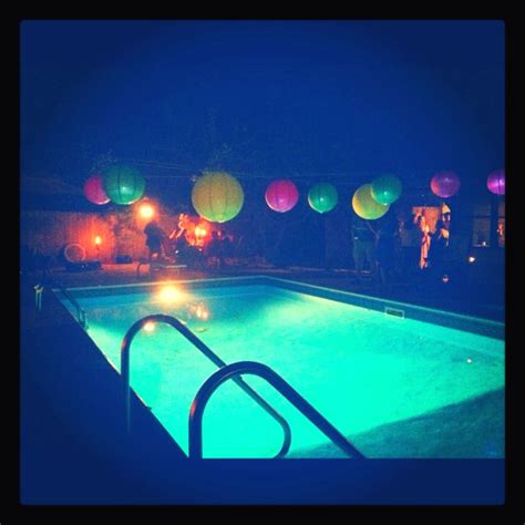 20 best Pool Party Lights images on Pinterest | Pool parties, Swimming ...