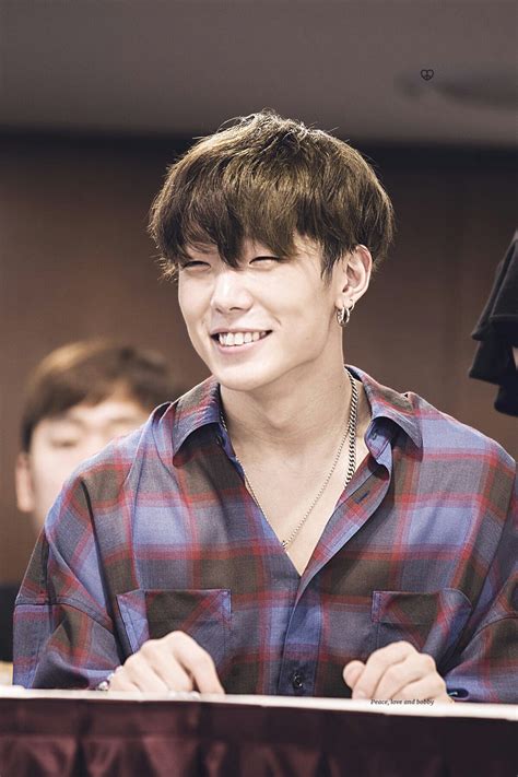 His Smile Ikon Bobby Bobby Ikon Kpop Kim Jinhwan Ikon Debut Hip