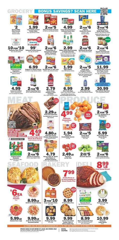 Schnucks Weekly Ad Nov Nov