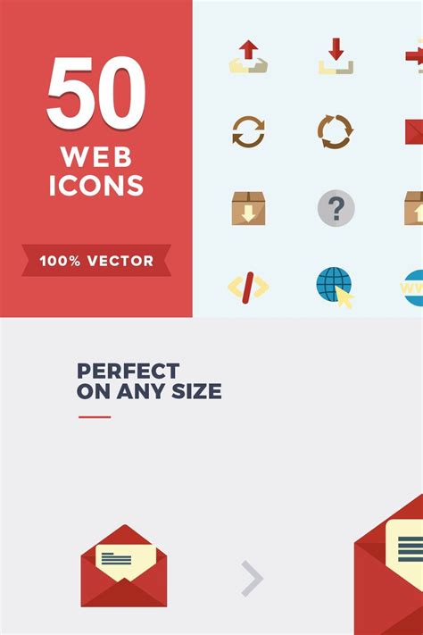 Flat Icons Web Set – MasterBundles