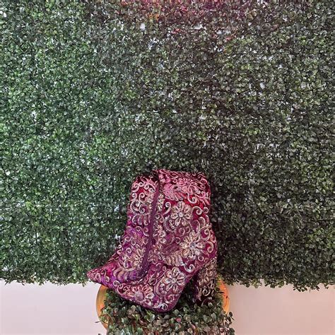 Burgundy sequence thigh high boots -BRAND NEW .Never... - Depop