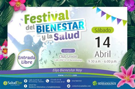 Festival Del Bienestar Y La Salud Saluddar Somos Salud Ips Medicina