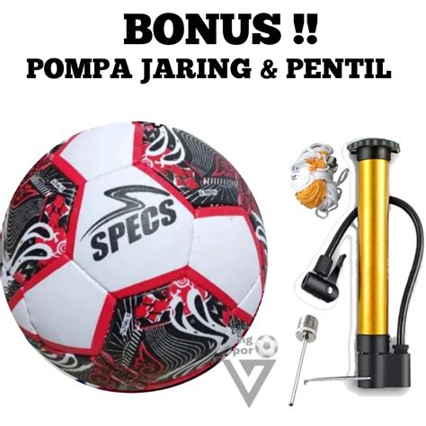 Jual Bola Sepak Size 5 Specs Size 5 Jahit Mesin Bahan Pu Free Pompa