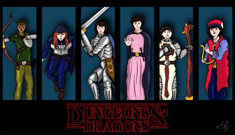 Stranger things DnD by kai-tk on DeviantArt